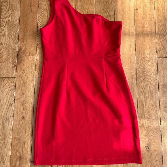 Hello Molly Red Hello Dear Dress - Size Medium (US 6) - Picture 2 of 8